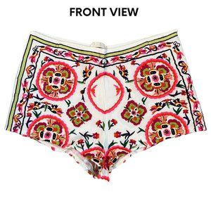 Altar'd State Embroidered Shorts - Size Medium